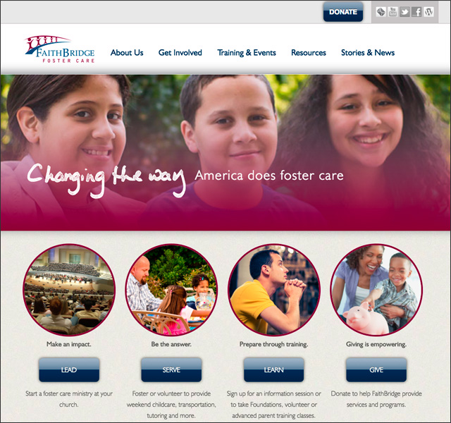 FaithBridge Foster Care Web